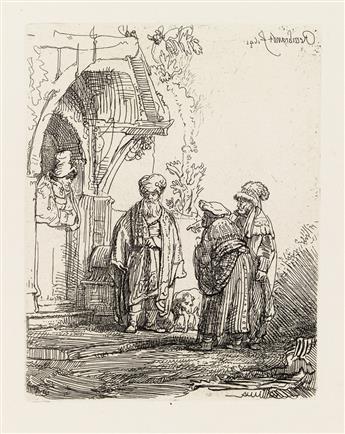 REMBRANDT VAN RIJN Les Cuivres de Rembrandt, Réimpression des Planches Originales.